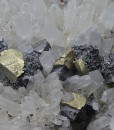 two generations Quartz, Chalcopyrite, Sphalerite