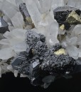 two generations Quartz, Chalcopyrite, Sphalerite