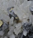 two generations Quartz, Chalcopyrite, Sphalerite