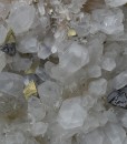 two generations Quartz, Chalcopyrite, Sphalerite