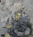 two generations Quartz, Chalcopyrite, Sphalerite