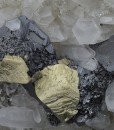 two generations Quartz, Chalcopyrite, Sphalerite