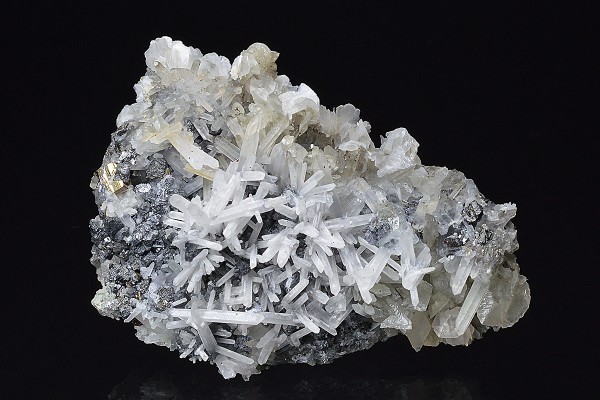 Quartz, Calcite, Sphalerite, Galena, Pyrite