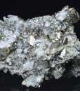 Pyrite, Calcite, Quartz, Sphalerite - floater