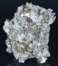 Pyrite, Calcite, Quartz, Sphalerite - floater