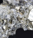 Pyrite, Calcite, Quartz, Sphalerite - floater
