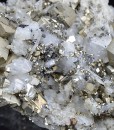Pyrite, Calcite, Quartz, Sphalerite - floater