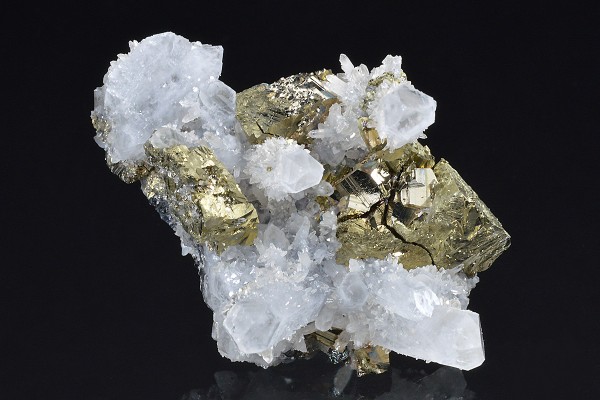Chalcopyrite, Quartz, Pyrite