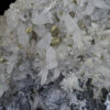 Skeletal Galena on Quartz, Chalcopyrite, Sphalerite