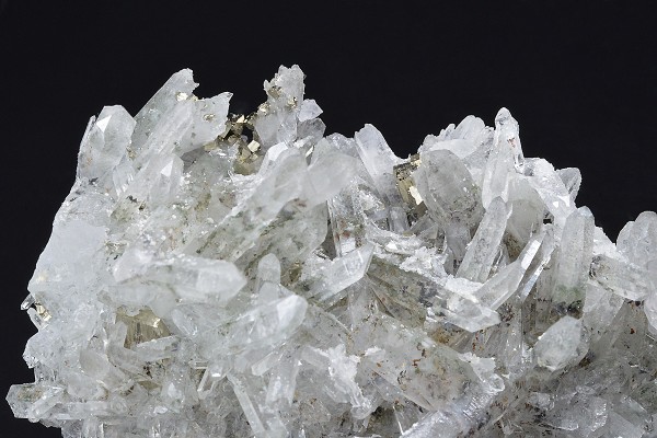 Quartz, Pyrite, Sphalerite