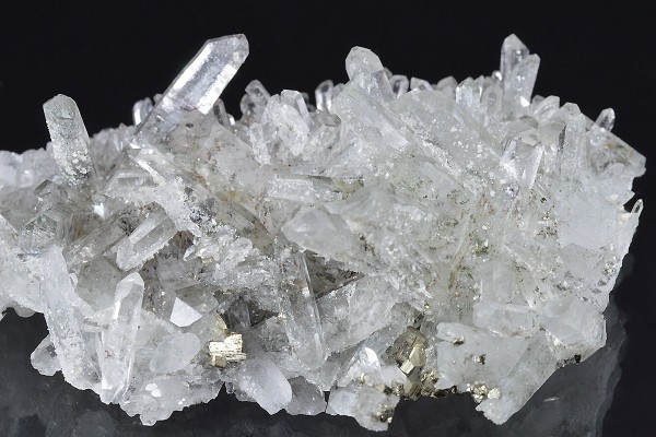 Quartz, Pyrite, Sphalerite