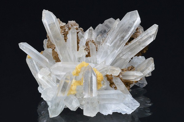 Quartz with two generations Calcite