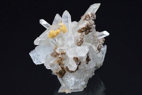 Quartz with two generations Calcite