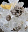 Quartz with two generations Calcite