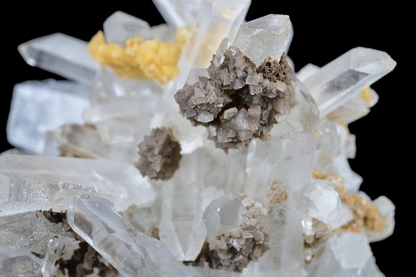 Quartz with two generations Calcite