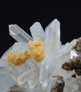 Quartz with two generations Calcite