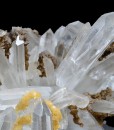 Quartz with two generations Calcite