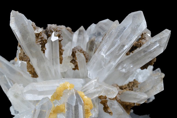 Quartz with two generations Calcite