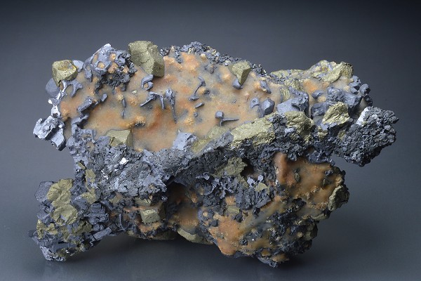 skeletal Galena, Chalcopyrite, Sphalerite