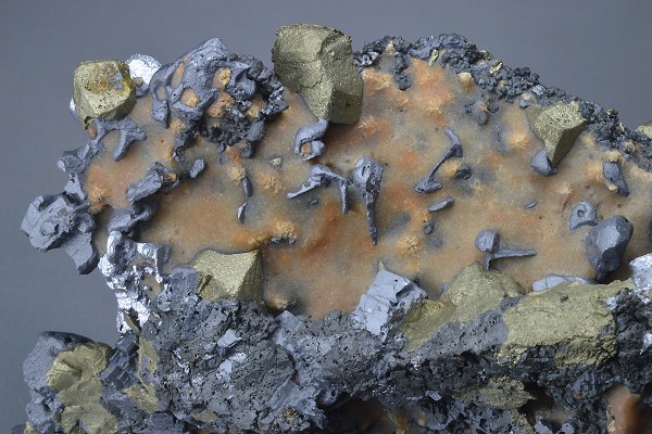 skeletal Galena, Chalcopyrite, Sphalerite
