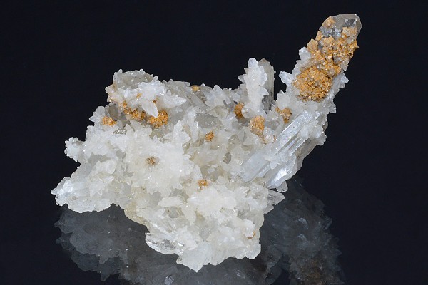 Quartz with two generations Calcite