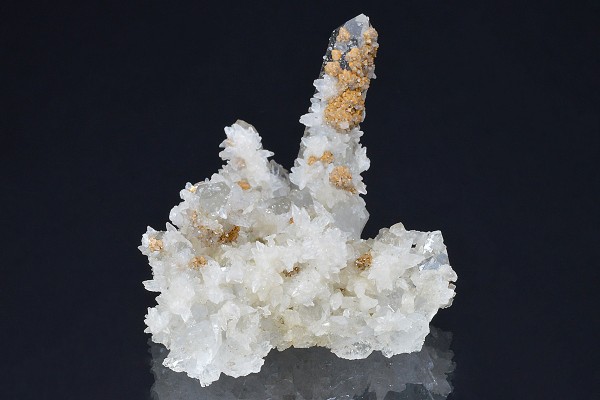 Quartz with two generations Calcite