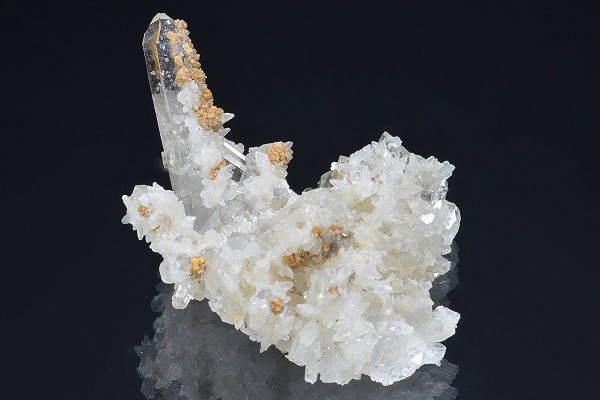 Quartz with two generations Calcite