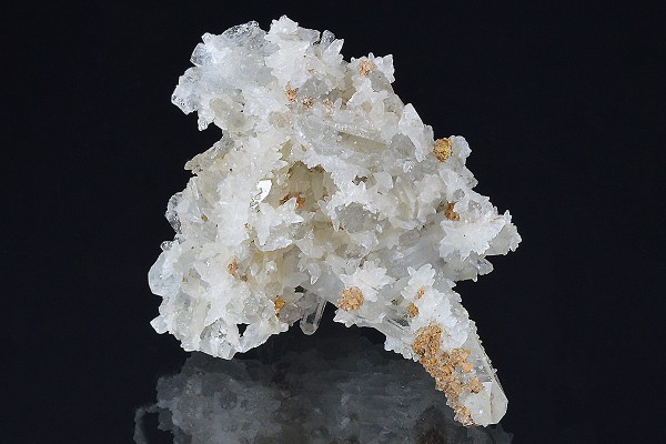 Quartz with two generations Calcite